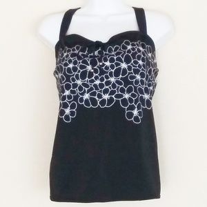 Avenue Plus Size Swim Top SZ-20W